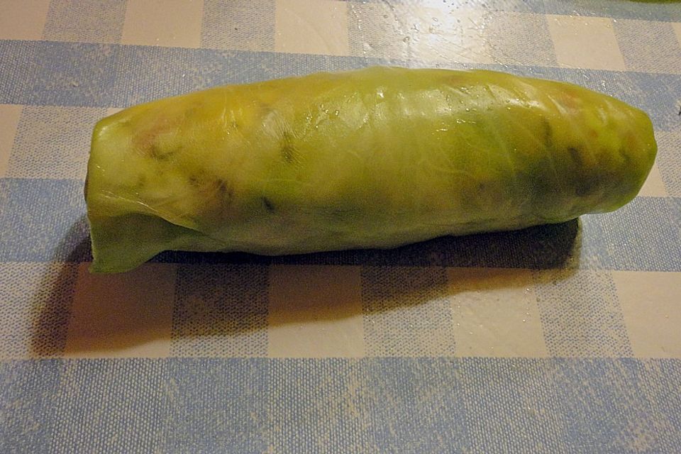 Vegetarische Kohlrouladen