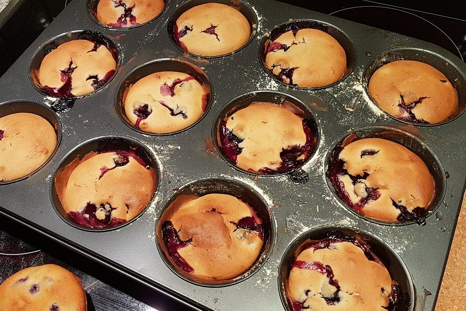 Heidelbeer Joghurt Muffins