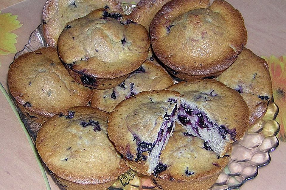 Heidelbeer Joghurt Muffins