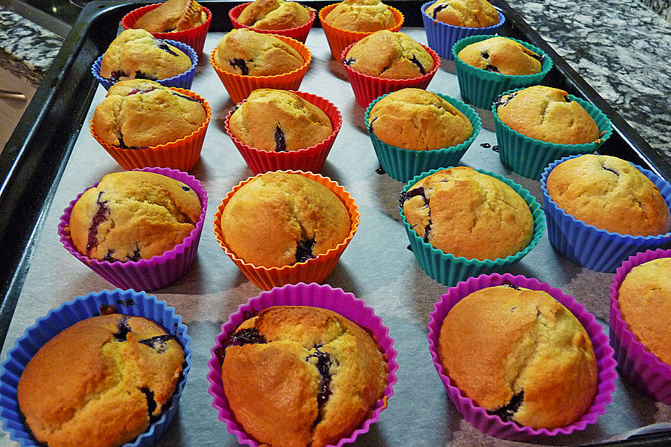 Heidelbeer Joghurt Muffins