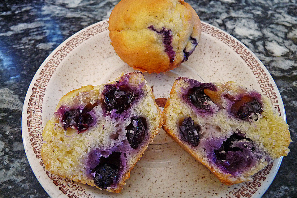 Heidelbeer Joghurt Muffins