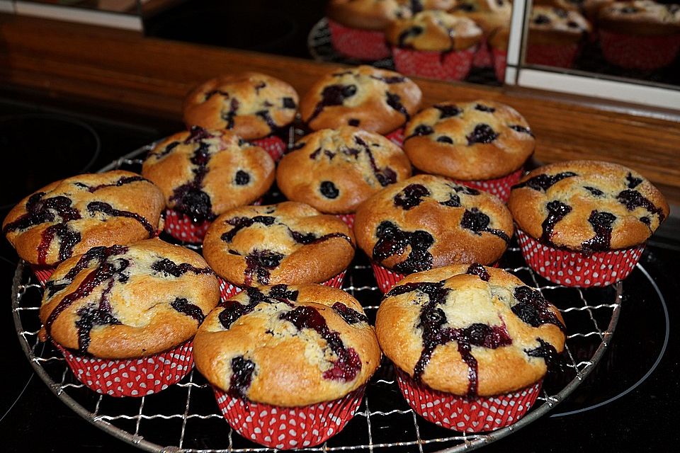 Heidelbeer Joghurt Muffins