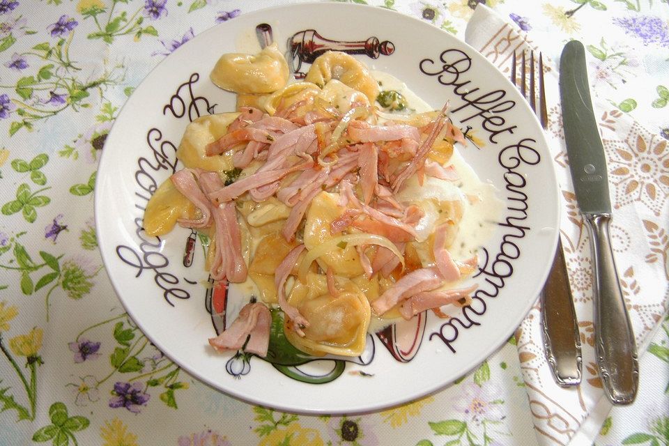 Schinken-Käse-Sahne-Soße