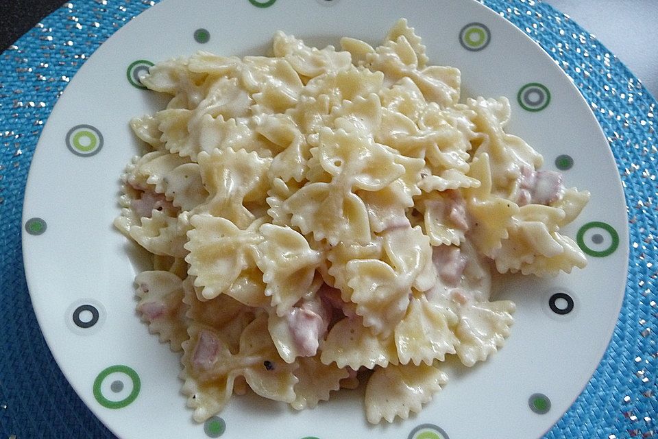 Schinken-Käse-Sahne-Soße