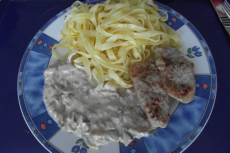 Schinken-Käse-Sahne-Soße