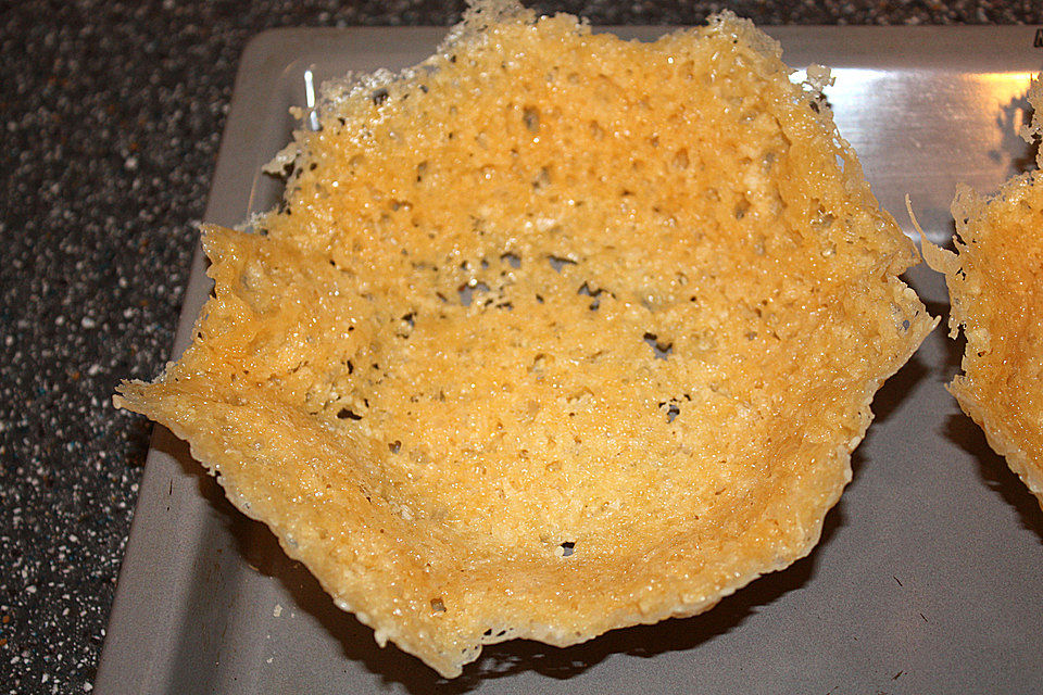 Parmesankörbchen