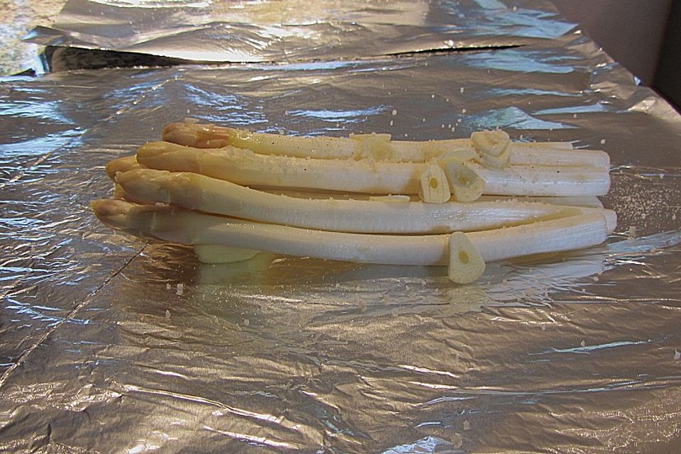 Spargel im Päckchen