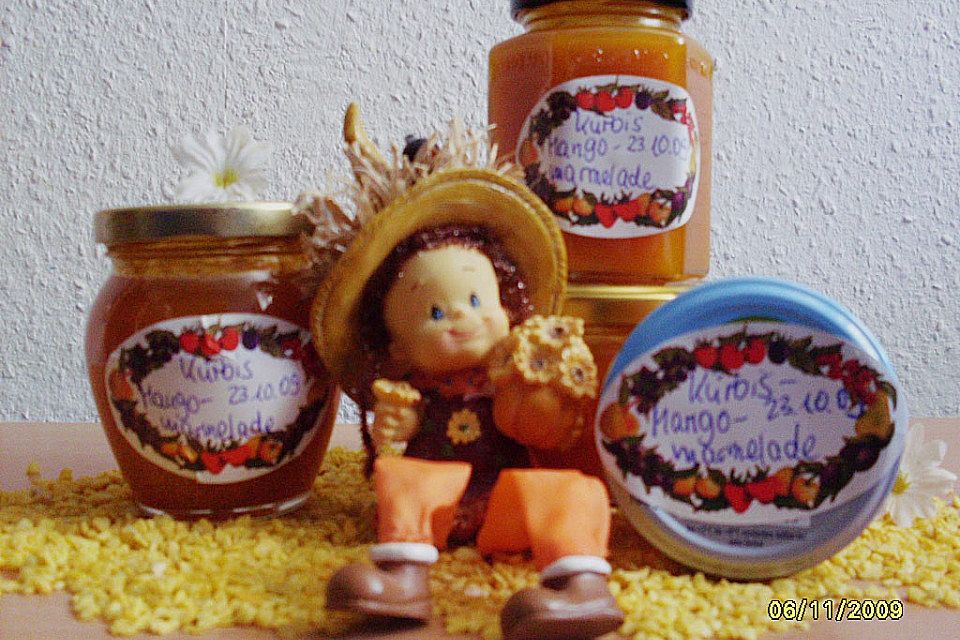 Kürbis - Mango - Marmelade