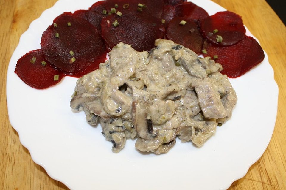 Boeuf Stroganoff