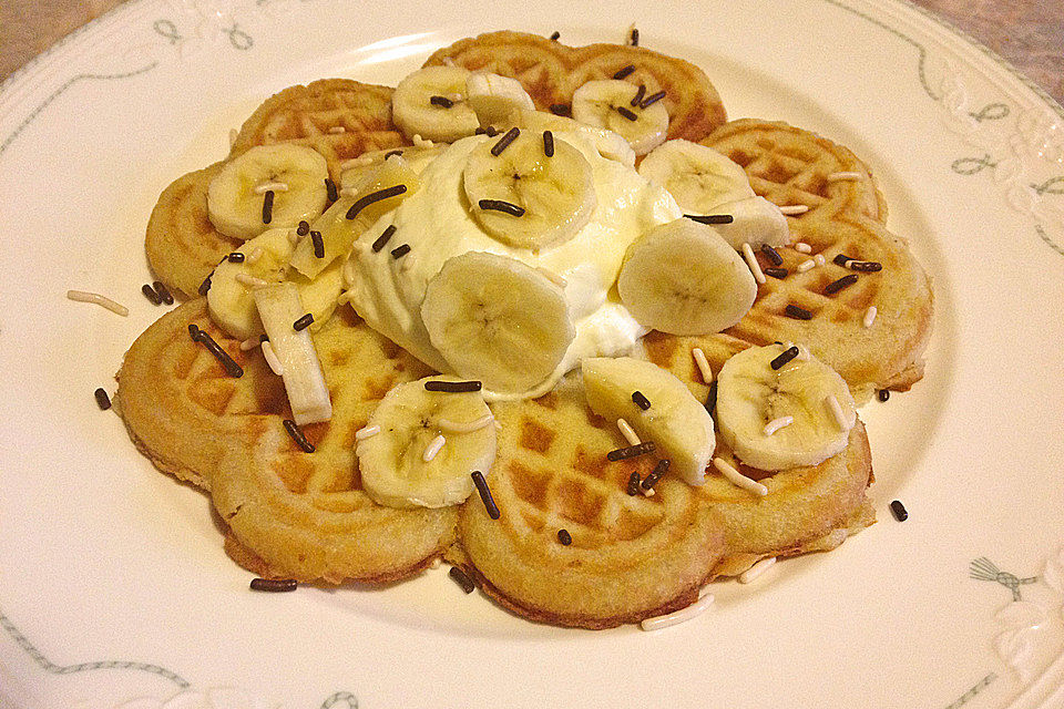 Bananenwaffeln