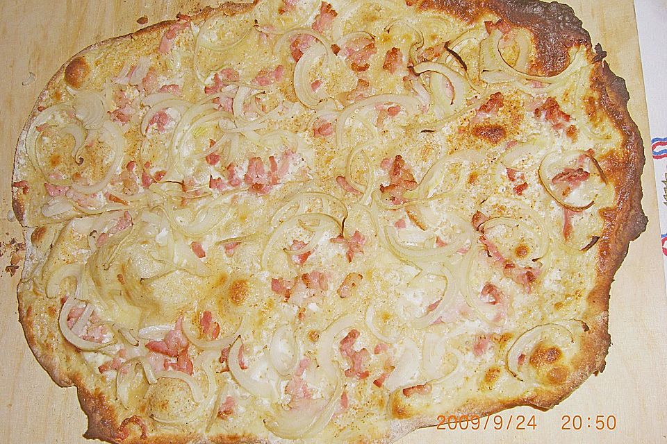 Elsässer Flammkuchen