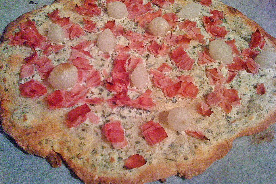 Elsässer Flammkuchen