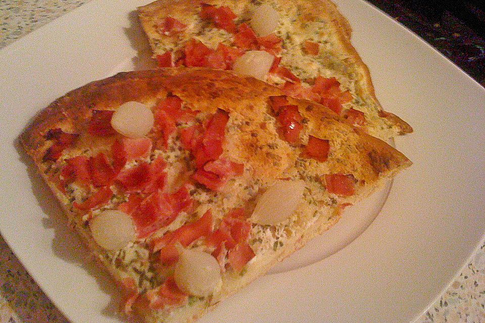 Elsässer Flammkuchen