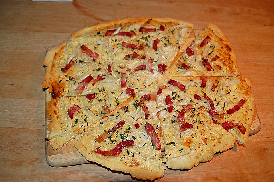 Elsässer Flammkuchen