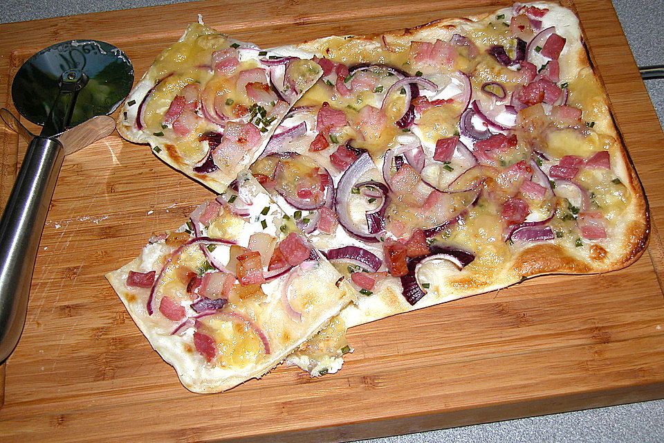 Elsässer Flammkuchen