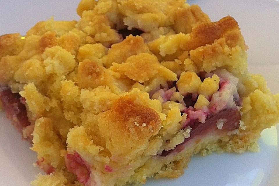 Pflaumenkuchen mit Streusel