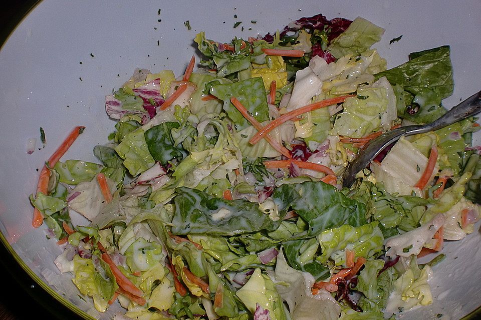 Salatdressing mit Buttermilch