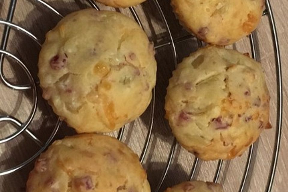 Muffins mit Speck - Zwiebeln