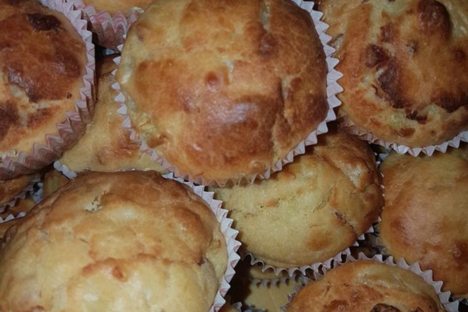 Muffins mit Speck - Zwiebeln