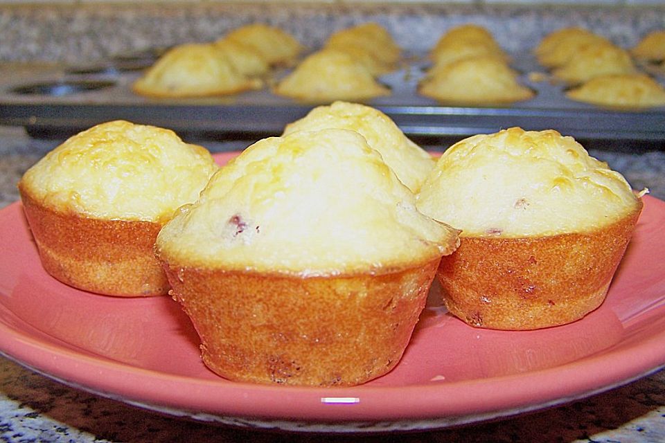 Muffins mit Speck - Zwiebeln