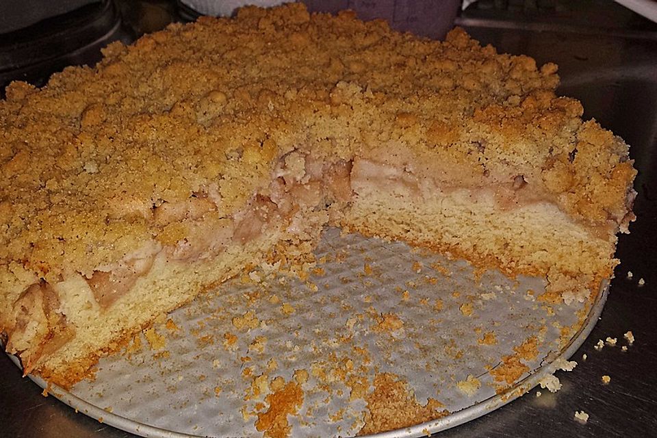 Apfelstreuselkuchen