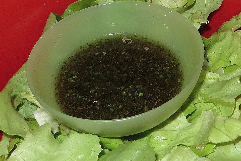 Vinaigrette für Kopfsalate