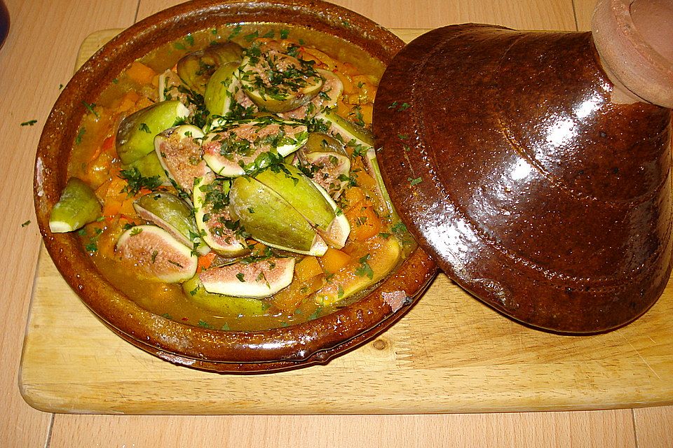 Kürbis - Feigen - Tajine