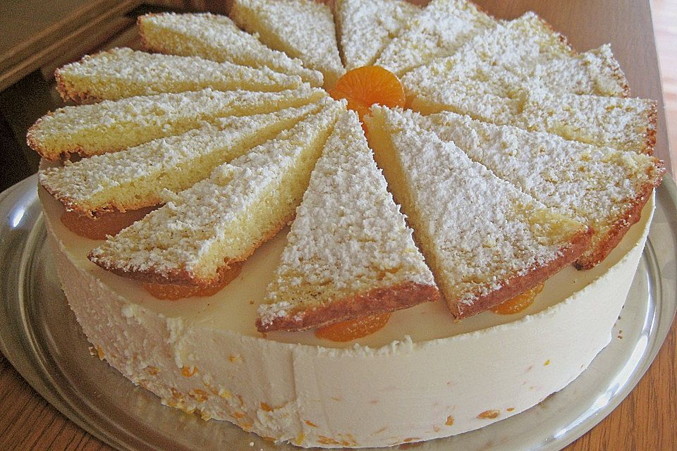 Mascarpone - Mandarinen - Torte