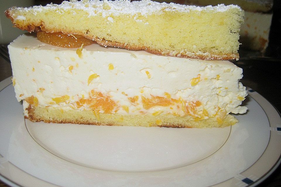 Mascarpone - Mandarinen - Torte