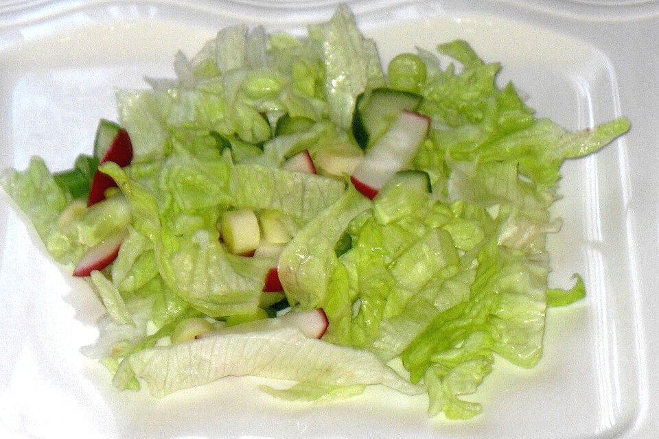 Bunt gemischter Salat