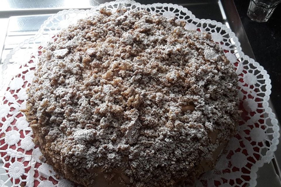 Cappuccino-Kuppeltorte