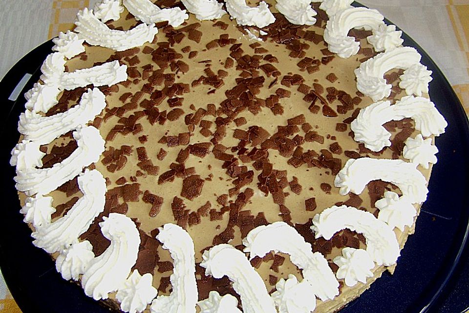 Mandel - Mokkacreme - Torte