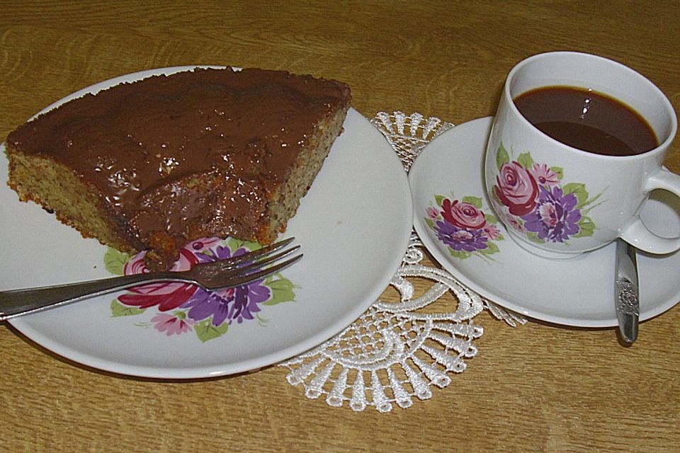 Süßer Kartoffelkuchen oder Kartoffeltorte