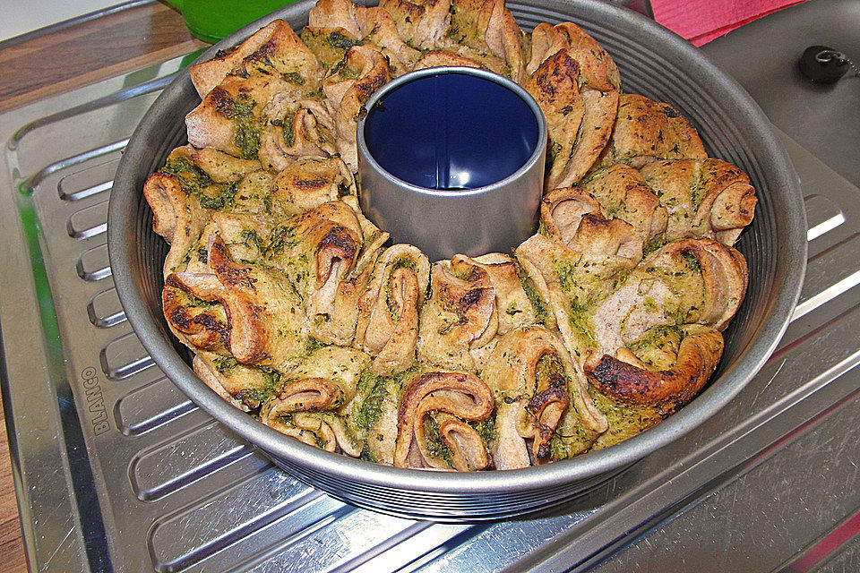 Knoblauch - Faltenbrot