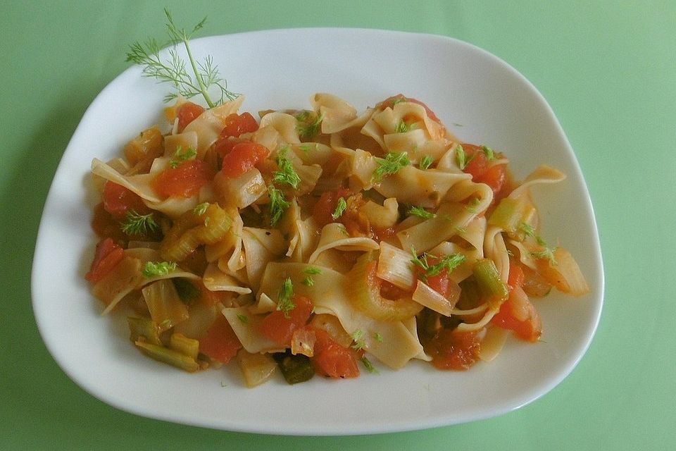 Fenchel - Tomaten - Sauce