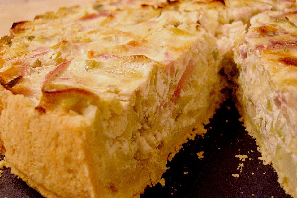 Lauch - Zwiebel - Quiche