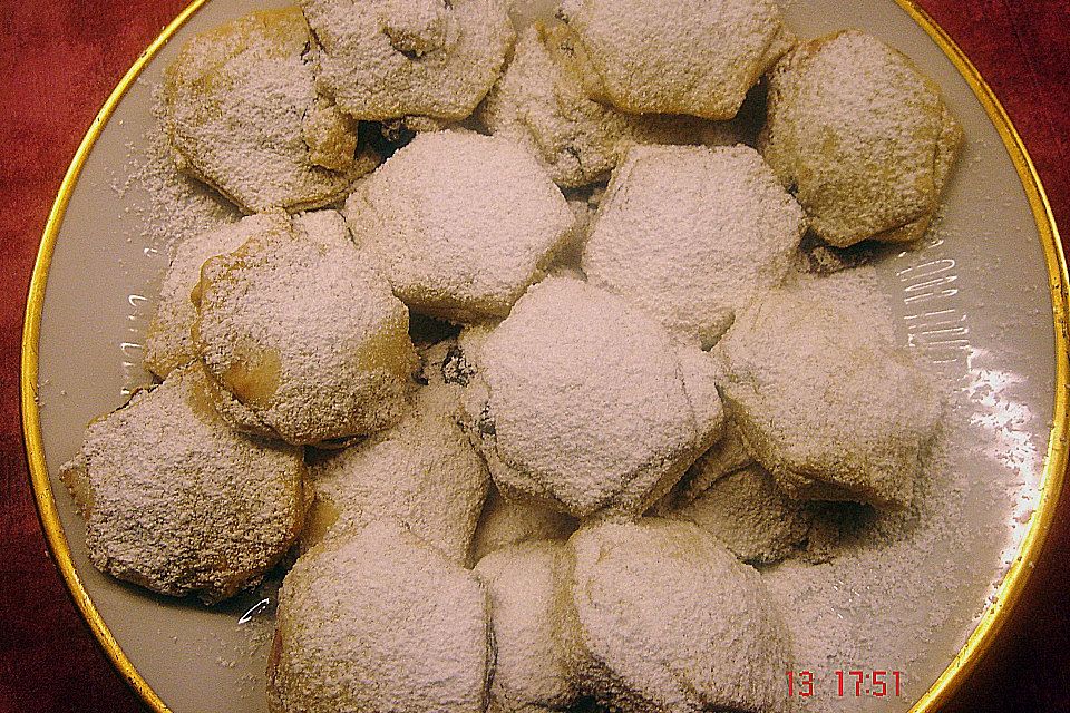 Schlesische Hefeplätzchen mit Marmelade