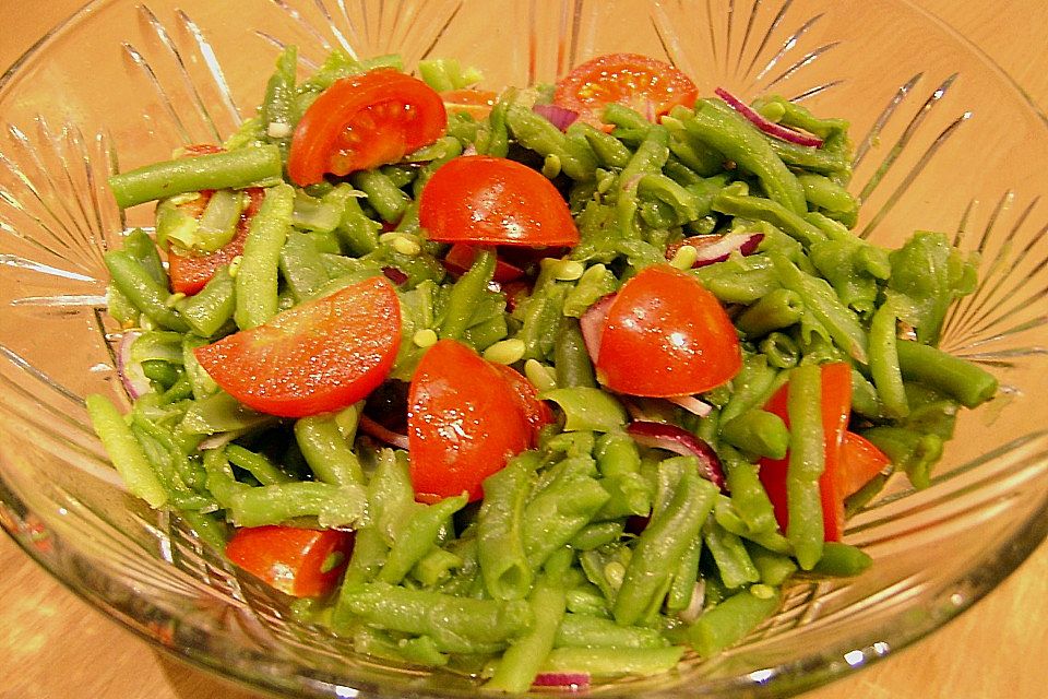 Bohnensalat mit Tomaten