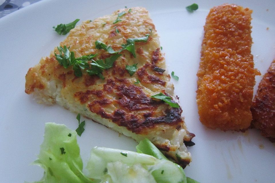 Reis-Parmesan-Rösti