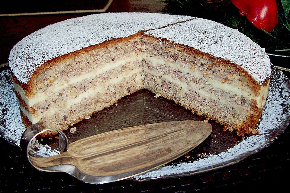 Nuss - Vanille - Torte