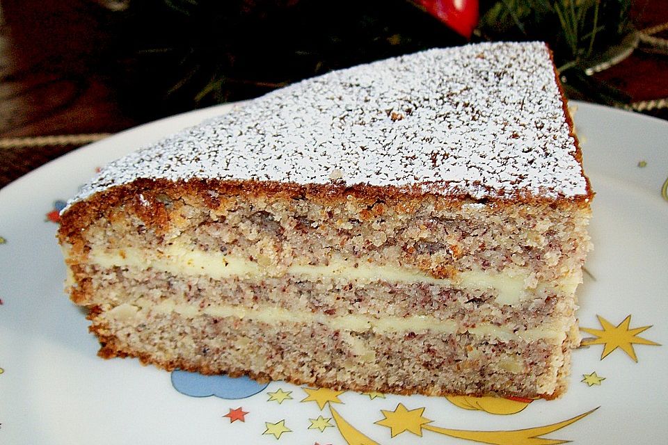 Nuss - Vanille - Torte