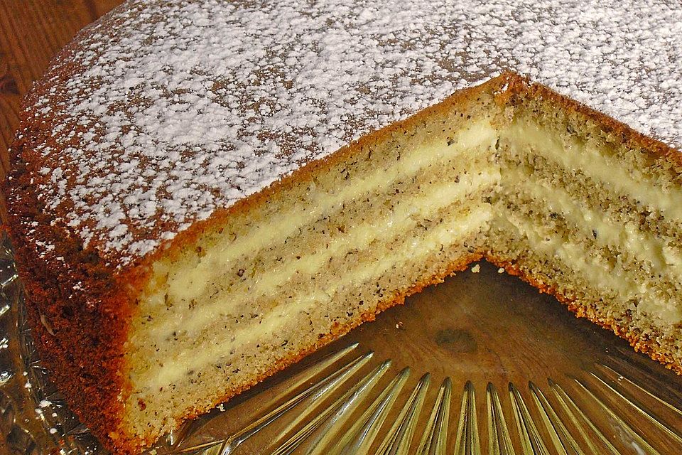 Nuss - Vanille - Torte