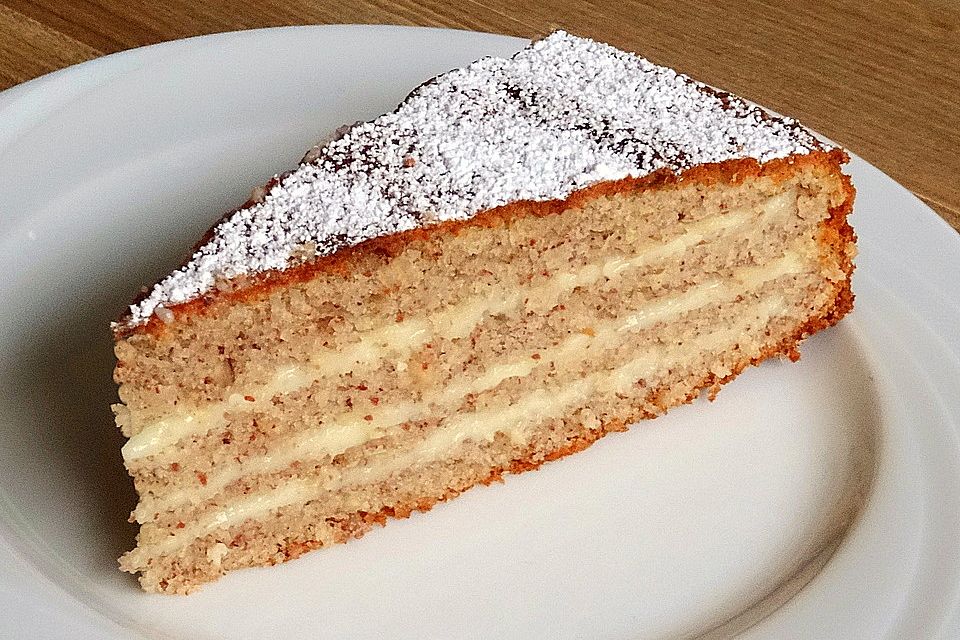 Nuss - Vanille - Torte