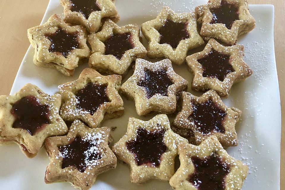 Linzer Mandelplätzchen