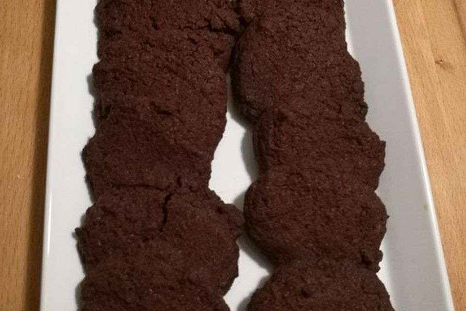 Megaschokoladige Schokokekse