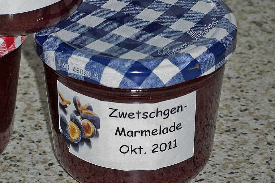 Zwetschgenmarmelade