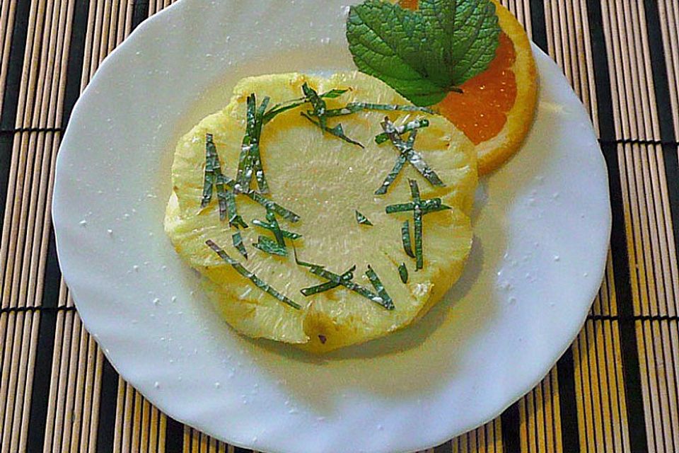 Gegrillte Ananas