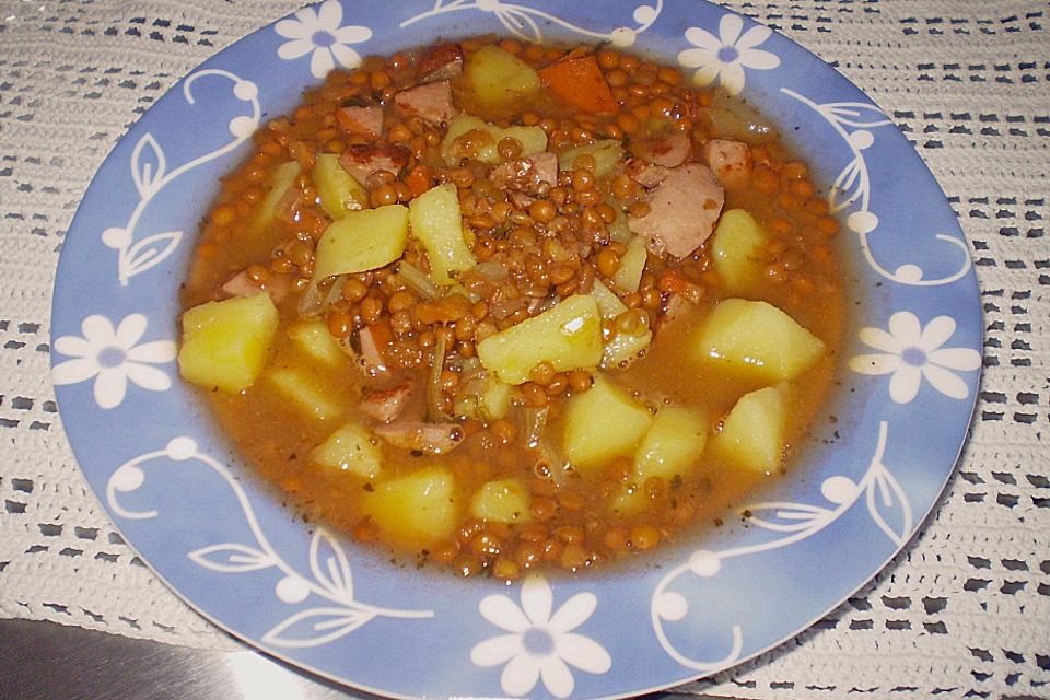 Linsensuppe