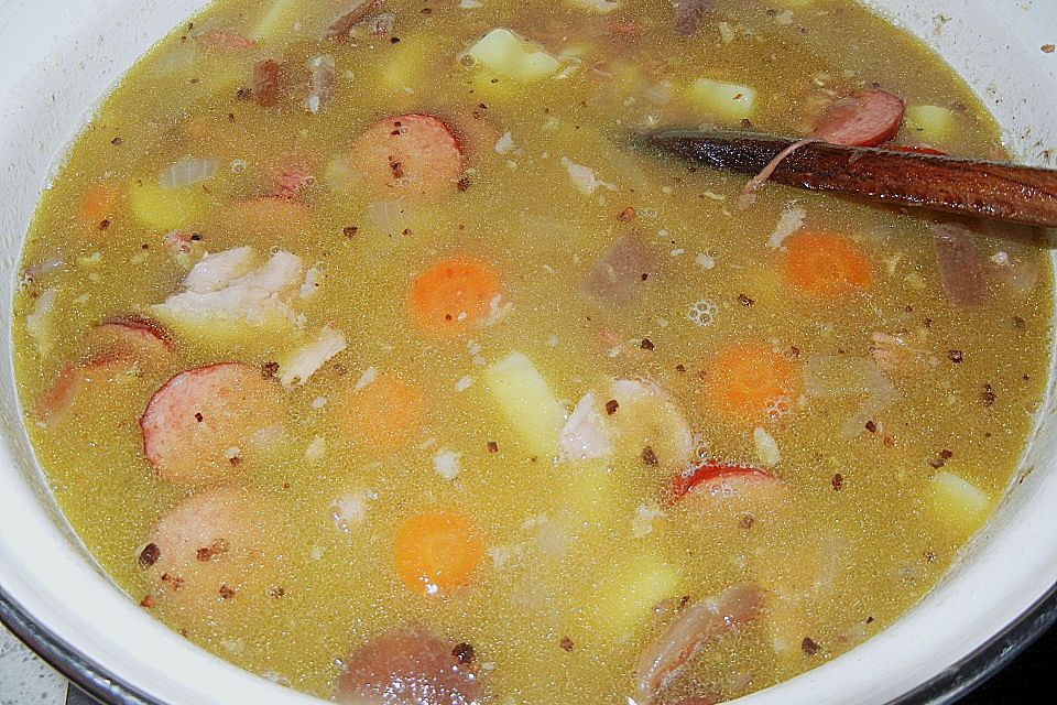 Linsensuppe