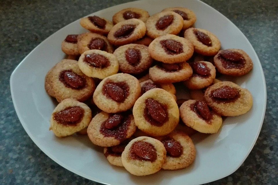 Gebrannte Mandel - Plätzchen